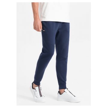 Pantaloni sport din amestec de bumbac  OM-PASK-22FW-008