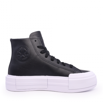 Sneakers high top bărbați Converse All Star Cruise negri din piele 2948BGS06143N