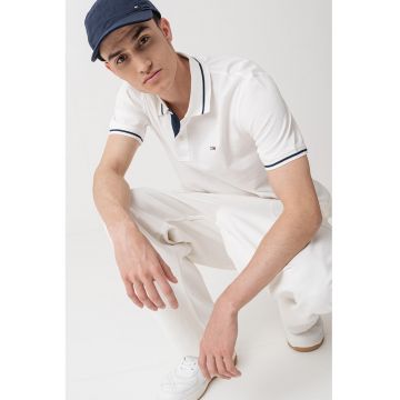 Tricou polo regular-fit din bumbac