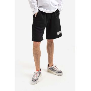 Billionaire Boys Club pantaloni scurti din bumbac Szorty Small Arch Logo Shorts BC002 BLACK culoarea negru, BC002