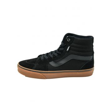 Tenisi high-top cu garnituri de piele intoarsa Filmore