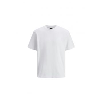 Tricou JACK &JONES Tarmac Fabric Alb