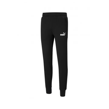 Pantaloni sport slim fit cu imprimeu logo Essentials