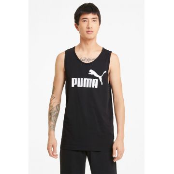 Top regular fit cu imprimeu logo Essentials