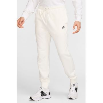 Pantaloni de trening din amestec de bumbac cu logo