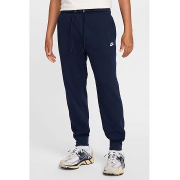 Pantaloni de trening din amestec de bumbac cu logo