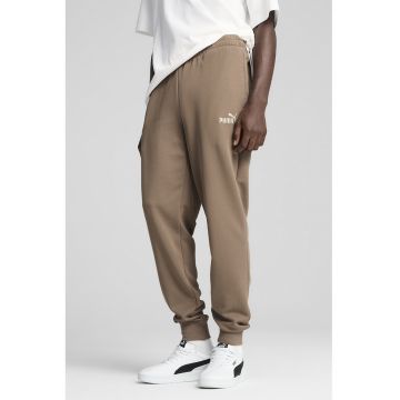 Pantaloni de trening relaxed fit din amestec de bumbac