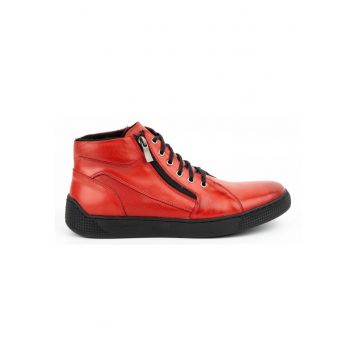 Pantofi pentru barbati - BM158201 - rosu -