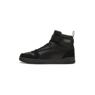 Pantofi sport high-top cu insertii de piele RBD Game SD