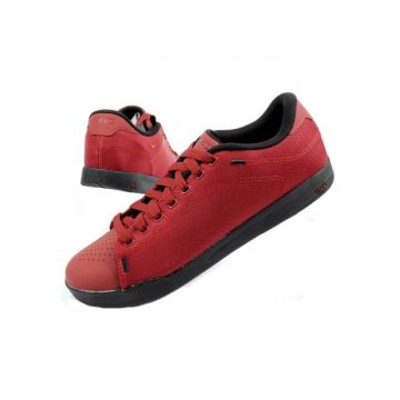 Pantofi barbati DEED ciclism textil rosu