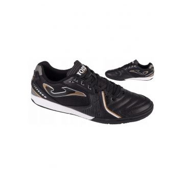 Pantofi unisex pentru futsal Dribling - sintetic - negru