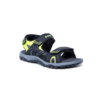 Sandale barbati - 300207659 - Piele ecologica - Negru -