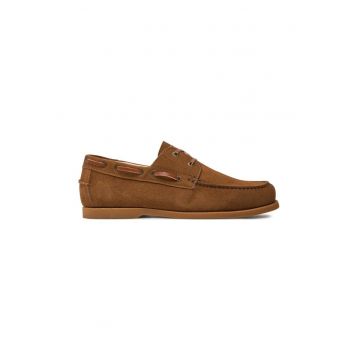 Mocasini barbati - 75602 - Piele naturala - Maro