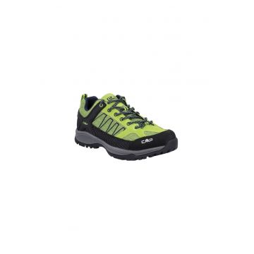 Pantofi sport barbati Sun Low - Piele naturala/Sintetic - Verde/Negru