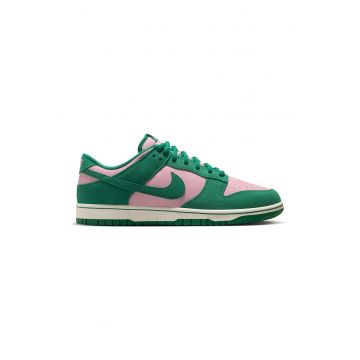 Pantofi sport de piele intoarsa si piele Dunk Low Retro