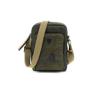 Geanta crossbody cu buzunar frontal Milano