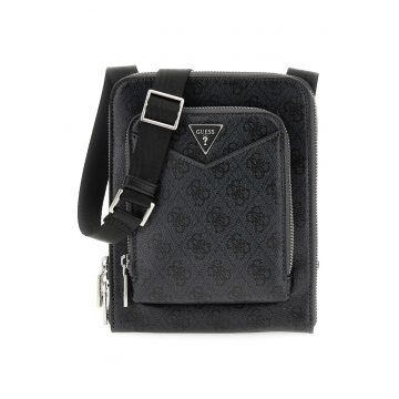 Geanta crossbody din piele ecologica cu model logo Siena