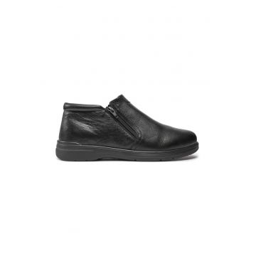 Pantofi 9-16400-43 Negru - Piele lacuita