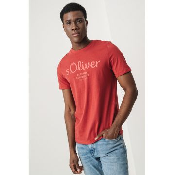 Tricou de bumbac cu imprimeu logo