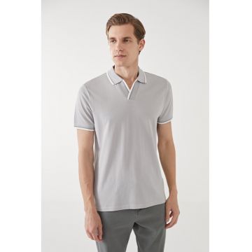 Tricou polo cu model uni