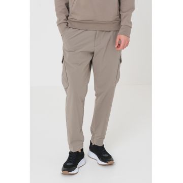 Pantaloni cargo cu croiala conica Urbanex