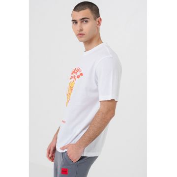 Tricou cu imprimeu grafic Nugotacos