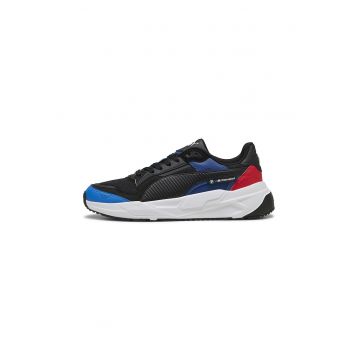 Pantofi sport low-cut cu garnituri din piele