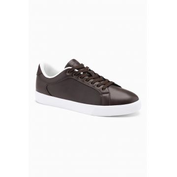 Pantofi sport low-cut de piele ecologica