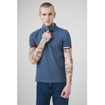 Tricou polo slim fit