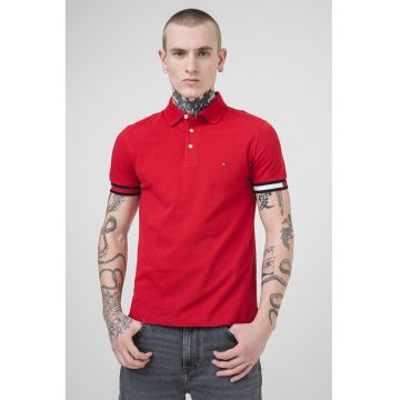 Tricou polo slim fit