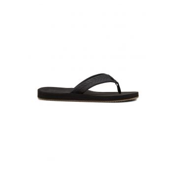 Papuci flip-flop de piele nabuc Left Coast