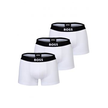 Set de boxeri cu imprimeu logo ONE - 3 perechi