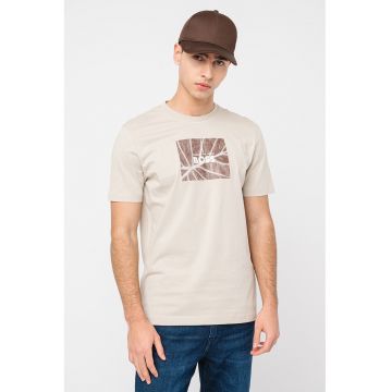 Tricou din bumbac cu model grafic Injungle