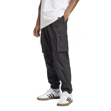 Pantaloni de trening cargo cu snur de ajustare