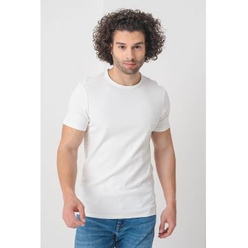 Tricou uni de bumbac