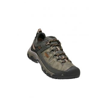 Pantofi barbati trekking Targhee Iii WP Piele lacuita Negru/gri