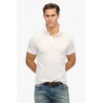 Tricou polo slim fit de bumbac