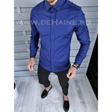 Camasa barbati bleumarin slim fit B1378