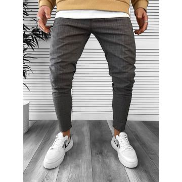 Pantaloni barbati kaki smart casual ZR P18028  D7-3