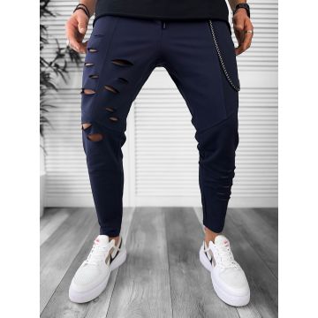 Pantaloni de trening bleumarin   conici  13040 117