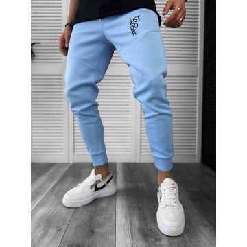 Pantaloni de trening  silon  albastri  12616 H