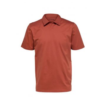 Tricou polo barbati -  301857068 - Bumbac organic - Rosu