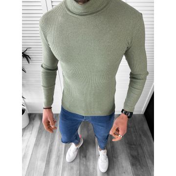 Helanca barbati verde slim fit 13044 D3-2.2