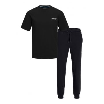 Set de tricou de bumbac si pantaloni de trening