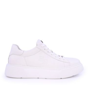 Sneakers ultra light bărbați Enzo Bertini albi din piele naturală 1099BP9210A