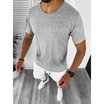 Tricou barbati gri slim fit M1968 N1-6.1