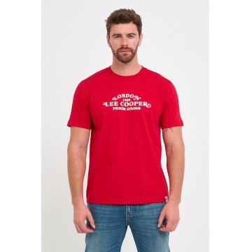 Tricou de bumbac cu logo