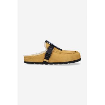 MCQ papuci din piele Grow-Up culoarea galben 682023R27982001-YELLOW