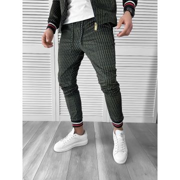 Pantaloni de trening  imprimeu  conici 1013 P18-4.3