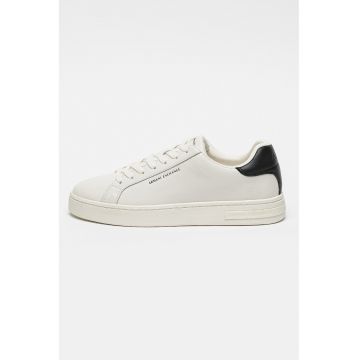 Pantofi sport low-cut de piele